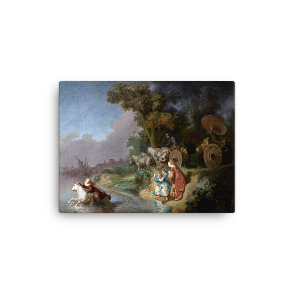 Canvas Print of The Abduction of Europa (1632) by Rembrandt.