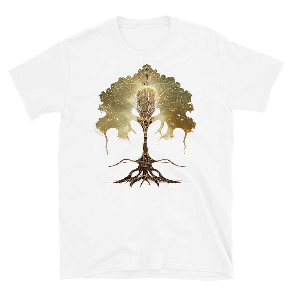 Unisex Art T-Shirt of Golden Tree #1