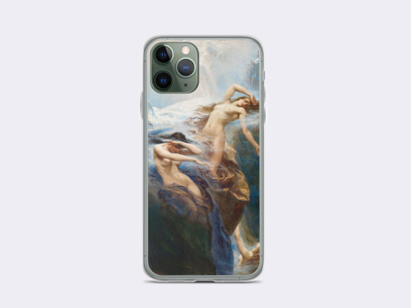 iPhone Case of The Mountain Mists (1912) by Herbert James Draper