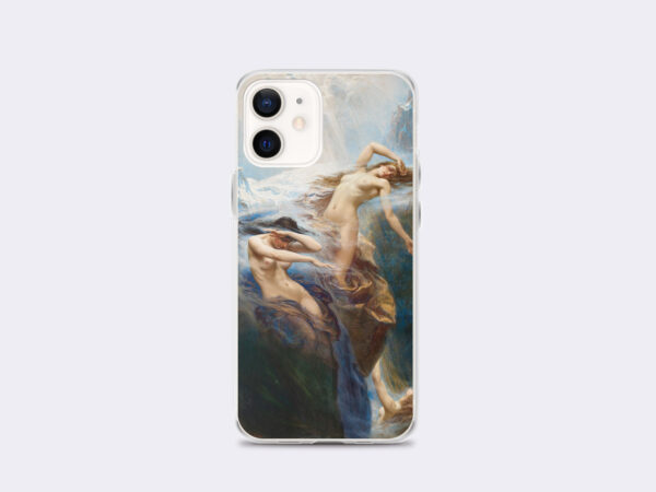 iPhone Case of The Mountain Mists (1912) by Herbert James Draper