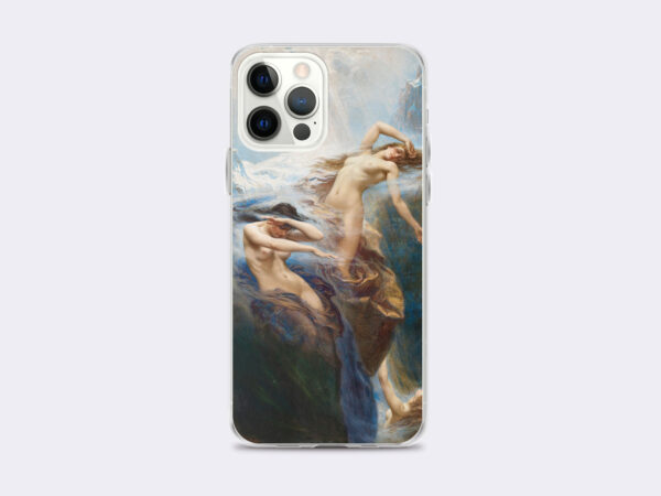 iPhone Case of The Mountain Mists (1912) by Herbert James Draper