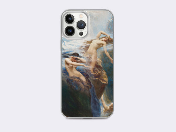 iPhone Case of The Mountain Mists (1912) by Herbert James Draper