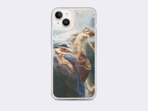 iPhone Case of The Mountain Mists (1912) by Herbert James Draper