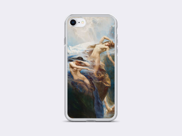 iPhone Case of The Mountain Mists (1912) by Herbert James Draper