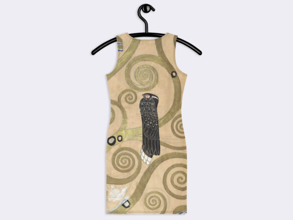 Art Fitted Dress of The Tree of Life, Stoclet Frieze (1909) by Gustav Klimt.