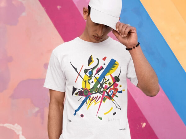 Unisex Art T-Shirt of Kleine Welten I (Small Worlds I) 1922 by Wassily Kandinsky