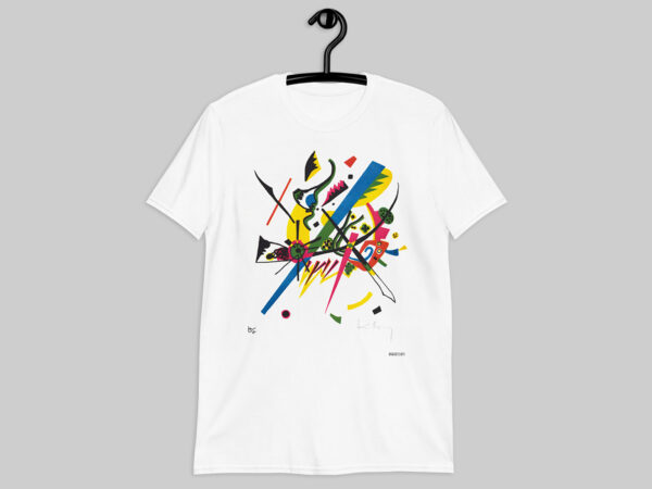 Unisex Art T-Shirt of Kleine Welten I (Small Worlds I) 1922 by Wassily Kandinsky