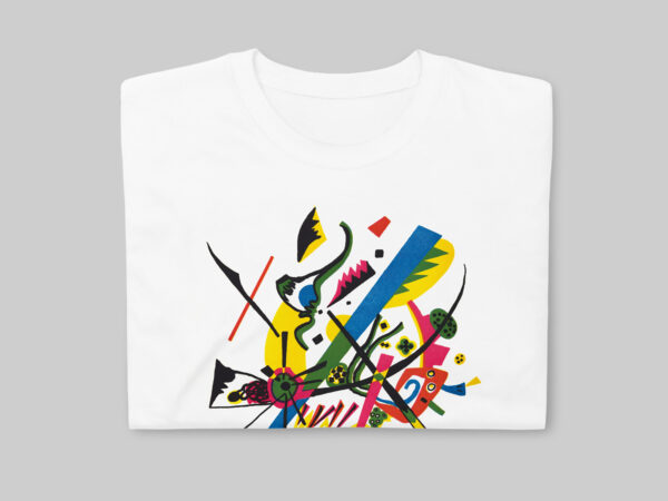 Unisex Art T-Shirt of Kleine Welten I (Small Worlds I) 1922 by Wassily Kandinsky