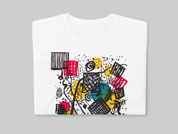 Unisex Art T-Shirt of Kleine Welten V (Small Worlds V) 1922 by Wassily Kandinsky